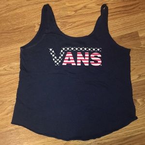 Vans American Flag Tank Top